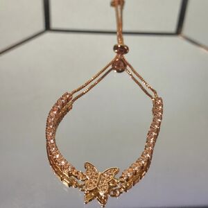 Gold Butterfly Bracelet